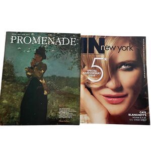 Vintage New York City Promenade and In New York Magazine (March 2006)